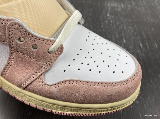 FD2596-600 OG Jordan Pink Washed 1 Air Retro High (Women's) 0808